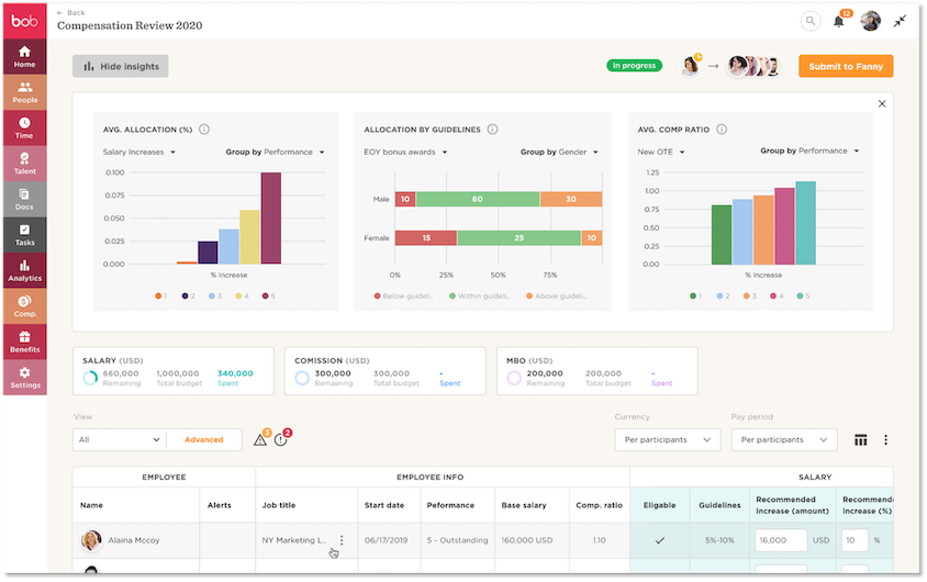 HiBob Platform