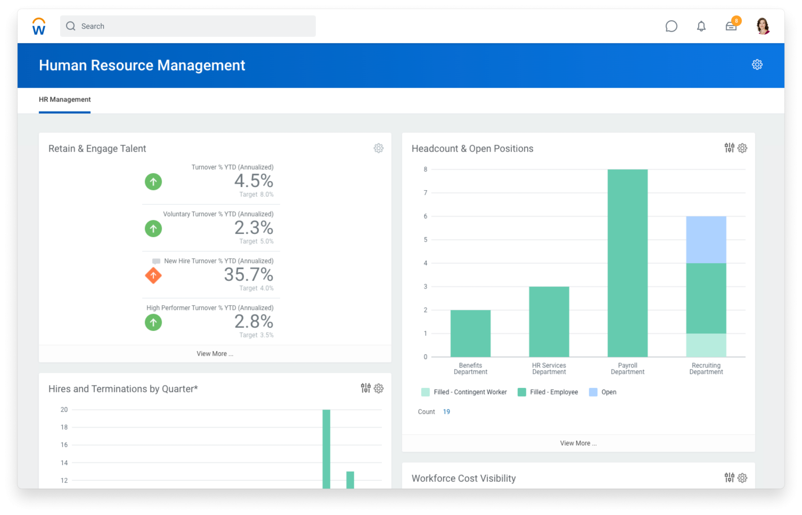 Workday HCM Platform