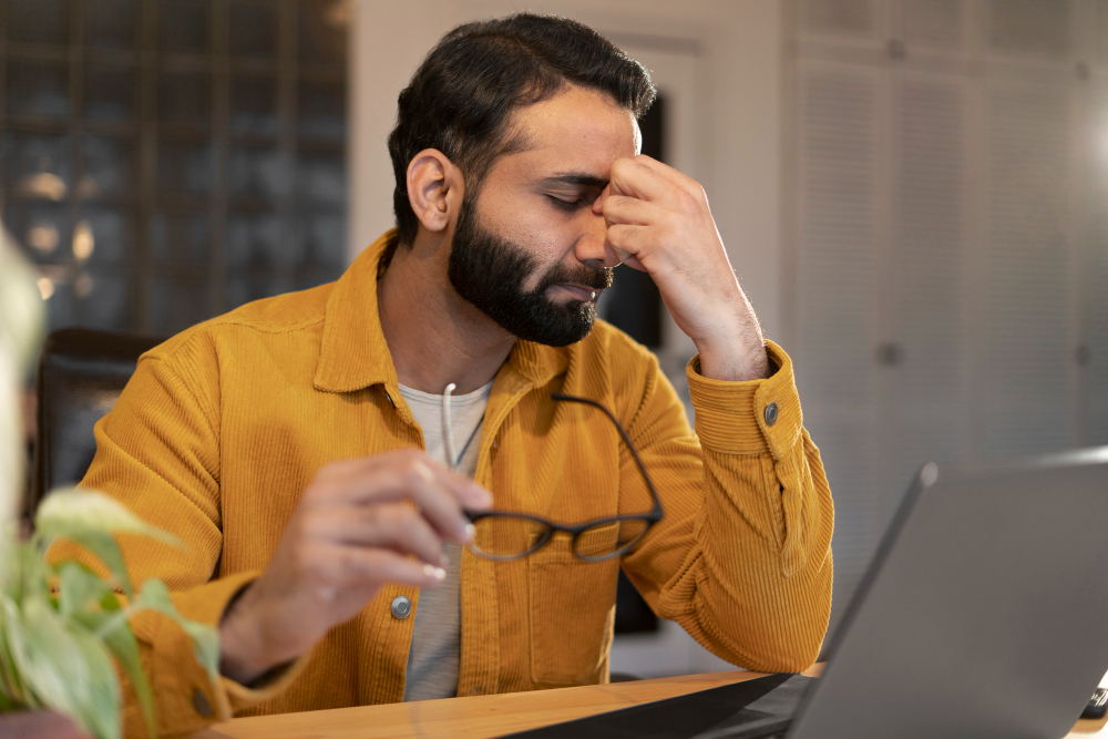 man looking sad - Nitaqat