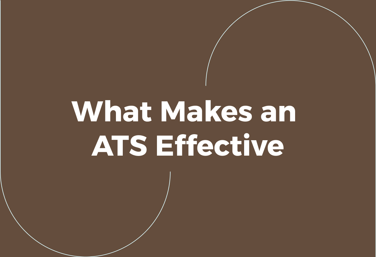 What Makes an ATS Effective for Healthcare
