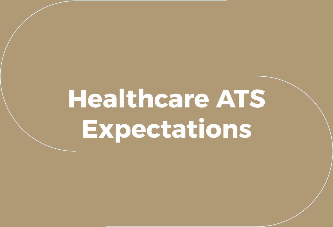 What Healthcare Teams Expect From an ATS