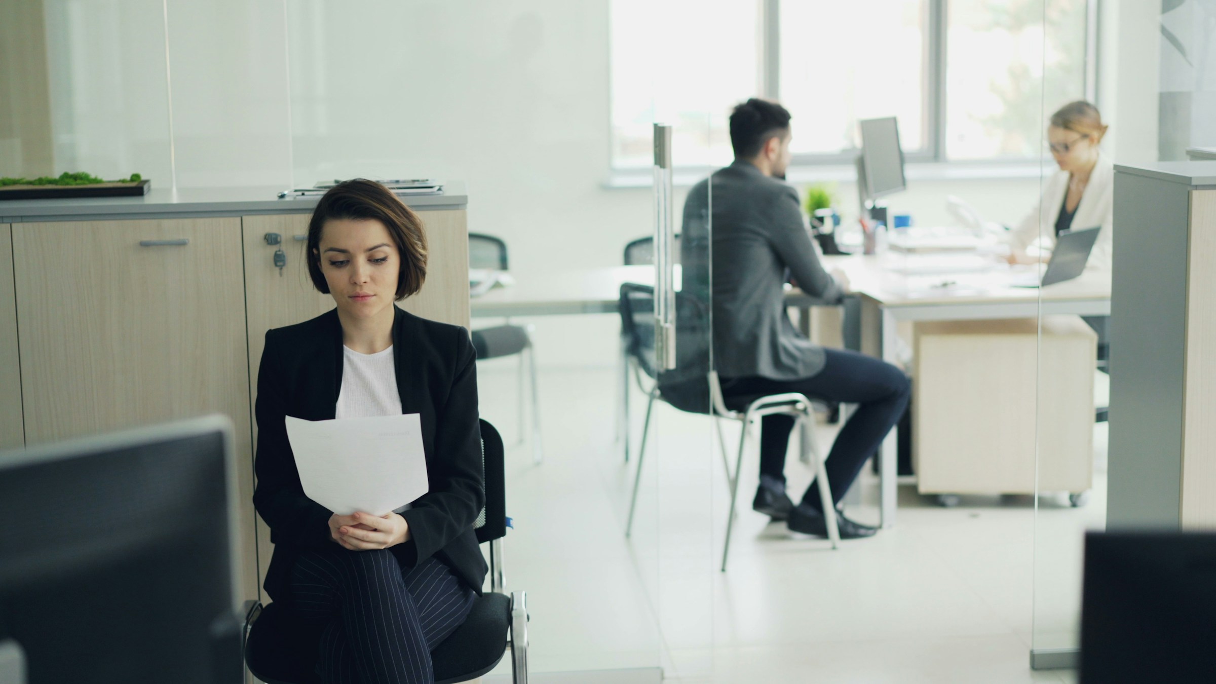 Person Sitting - AI Candidate Screening